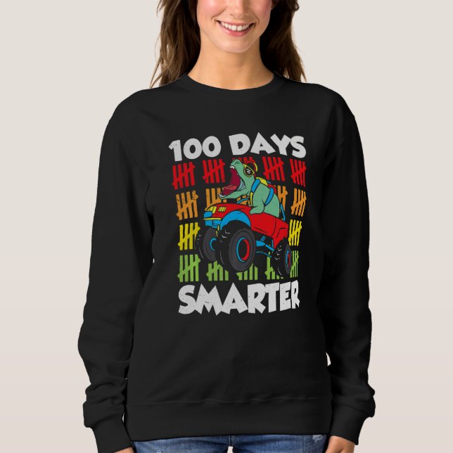 Moletom 100 Dias Mais Inteligentes Em Equipe (Frente)