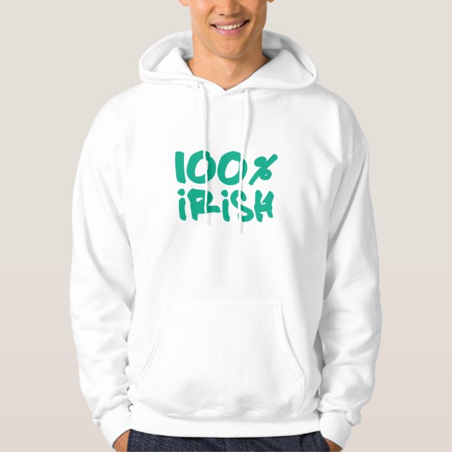 Moletom 100% Irlandês (Frente)