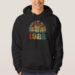 Moletom 100.o Aniversário, 100 anos, CAPAÇA desde 1922
