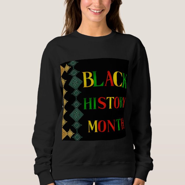 Moletom 100 year celebration black history month 2026 (Frente)