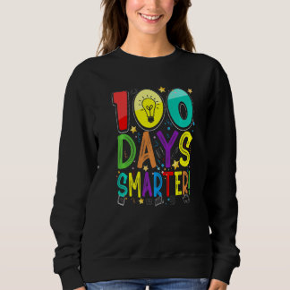 Moletom 100th Day Of School 100 Days Smarter Teacher Stude