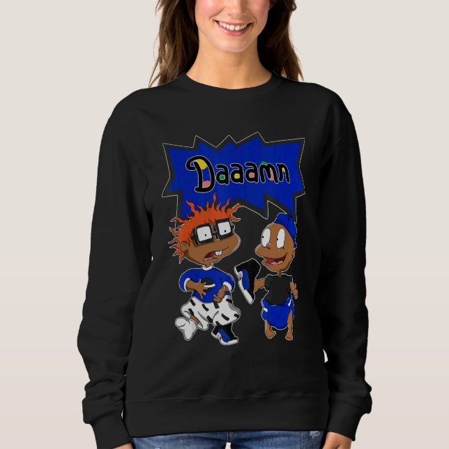 Moletom 12 Hyper Royal 90s Melanin Got Em Shoes Hyper Roya (Frente)