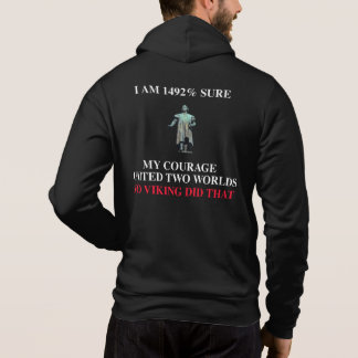 Moletom 1492% Chapéus com fecho