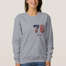 Moletom 1776-2026 USA 250th Anniversary Patriotic Design