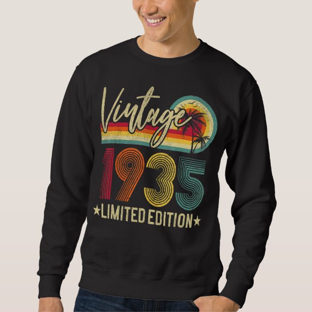 Moletom 1935 87º Aniversário, 87 anos (Frente)