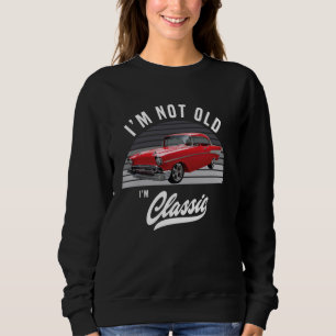 Moletom 1957 57 veículos pesados automóveis antigos, bel, 