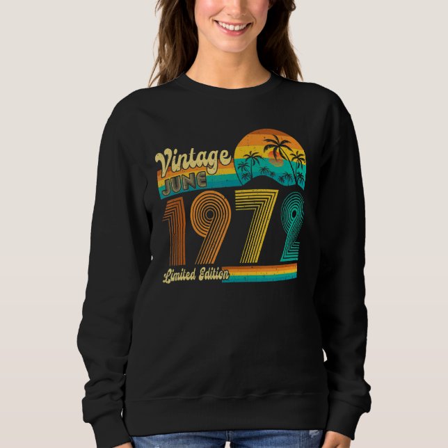 Moletom 1972 50º Aniversário 50 Anos (Frente)