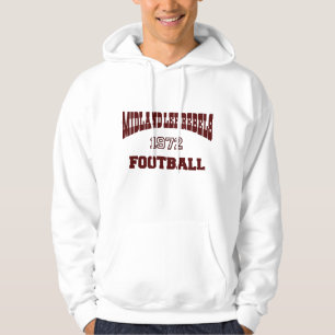 Moletom 1972_Midland_Lee_Rebels_Hoodie