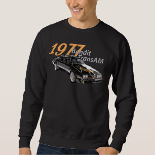 Moletom 1977 77 trans am vintage Black car CARS 70s