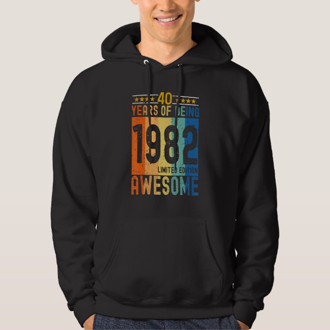 Moletom 1982 40 Anos De Incrível (Frente)