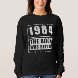 Moletom 1984 O Livro Foi Melhor Citando