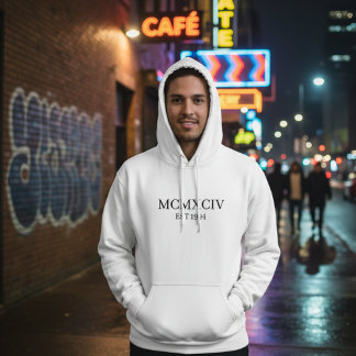 Moletom 1994 Roman Numeral Birthday Hoodie