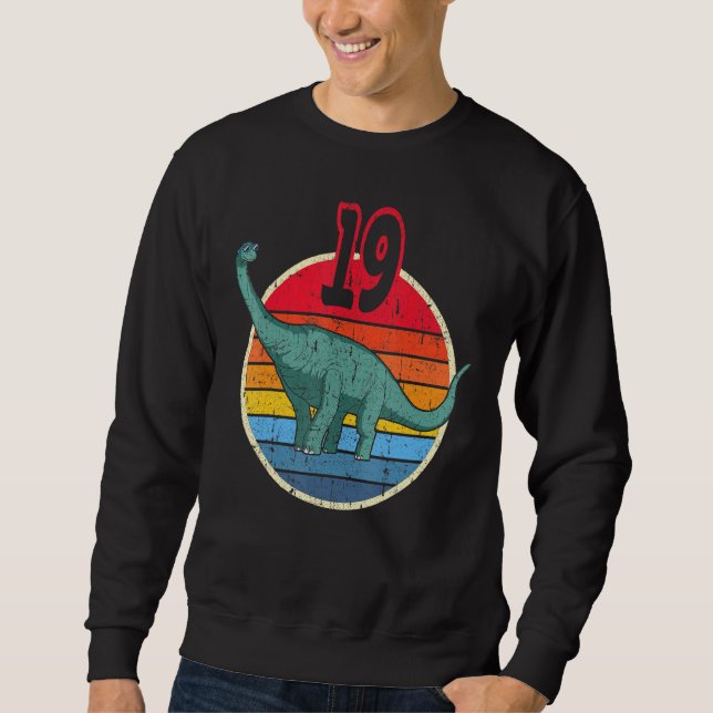 Moletom 19.º Aniversário I Brachiosaurus Diplodocuments I  (Frente)