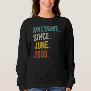 Moletom 19 anos é incrível desde junho de 2003 19º anivers