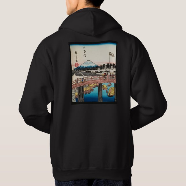 Moletom #1 Nihonbashi - Stained Glass Art Hoodie (Verso)