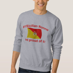 Moletom #1 orgulhoso Nonno siciliano