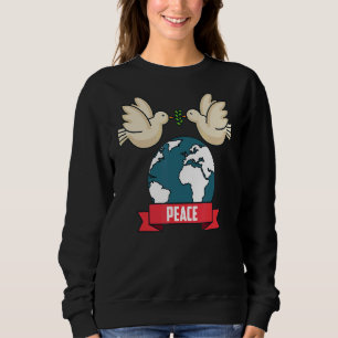 Moletom 2022 Peace Global International Unity Love P