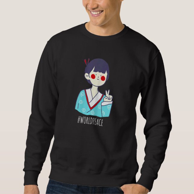 Moletom 2022 Peace Global International Unity Love P (Frente)