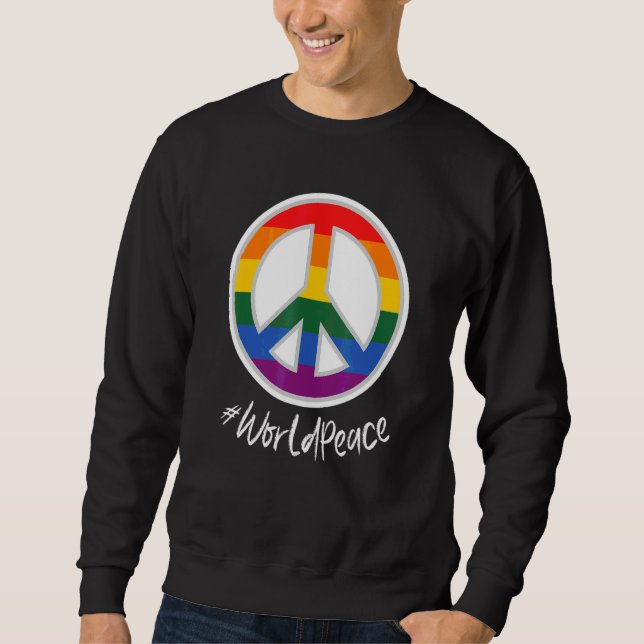 Moletom 2022 Peace Global International Unity Love P (Frente)