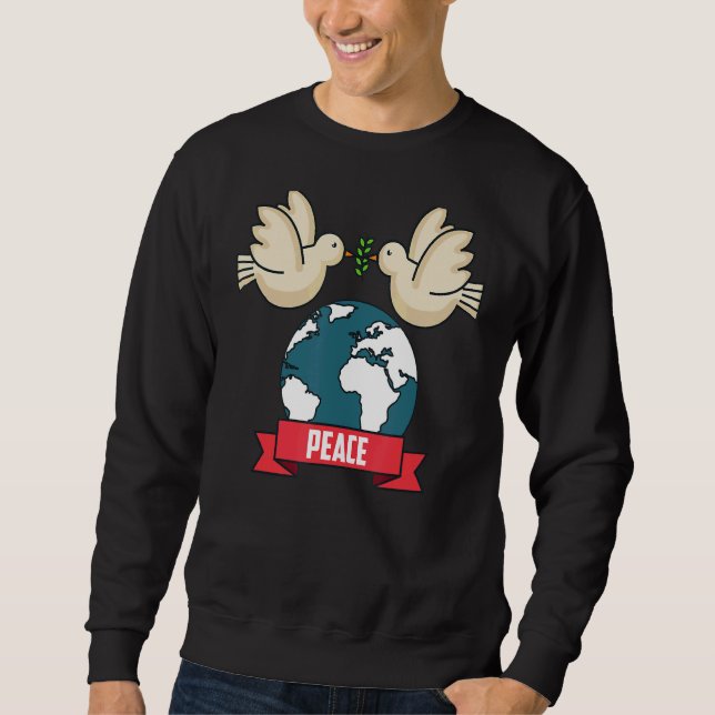 Moletom 2022 Peace Global International Unity Love P (Frente)