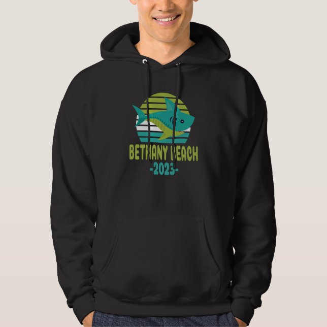 Moletom 2023 Bethany Beach Delaware Shark (Frente)