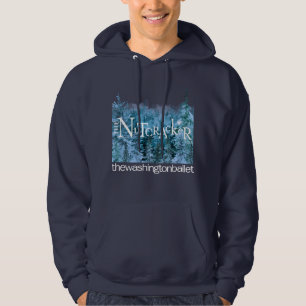 Moletom 2023 - Nutcracker Winter Scene Marinho Hoodie