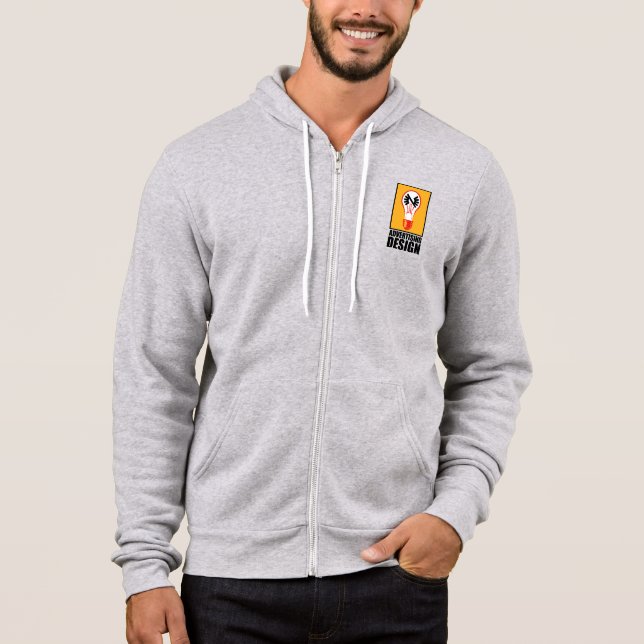 Moletom 2024-2025 Hoodie de classe de Design de publicidad (Frente)