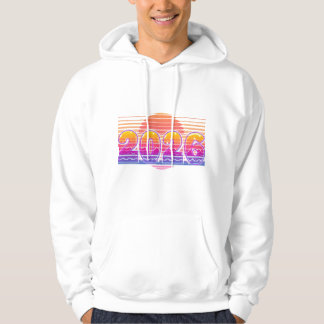 Moletom 2026 Funky Retro Illustration – Sunset Stripes