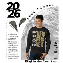 2026 Sweatshirt básica espiritual Inspiracional