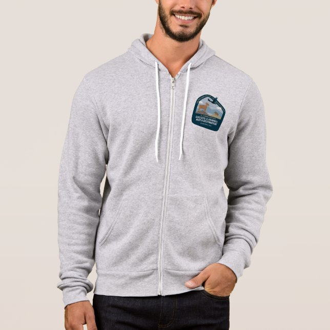 Moletom 2026 Western Section Annual Meeting Zip Up Hoodie  (Frente)