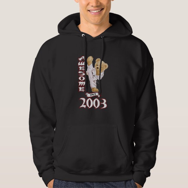 Moletom 20 Birthday Men 2003 incrível Karate Judo B (Frente)