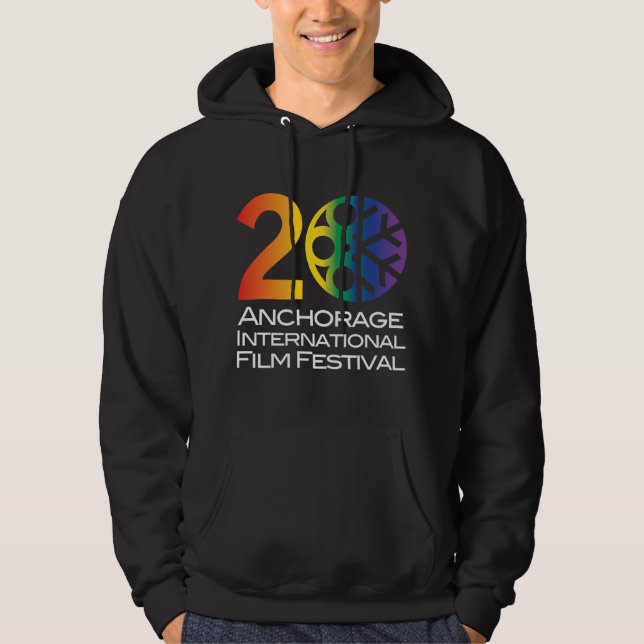 Moletom 20 da AIFF - Aniversário do Rainbow Hoodie (Frente)