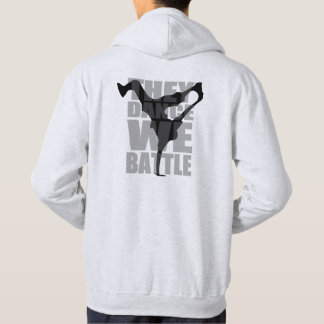 Moletom 20% FORA DE/eles dançam, nós lutam (o Hoodie)