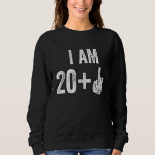 Moletom 21 anos é o meu 21º Aniversário do Meio