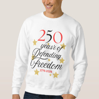 Moletom 250 Anos de Defesa da Liberdade – América 250anos