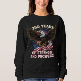 Moletom 250 Years of Strength Eagle Patriotic