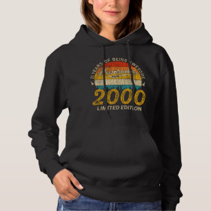Moletom 25 anos de idade 2000 25 de Aniversário Retroativo