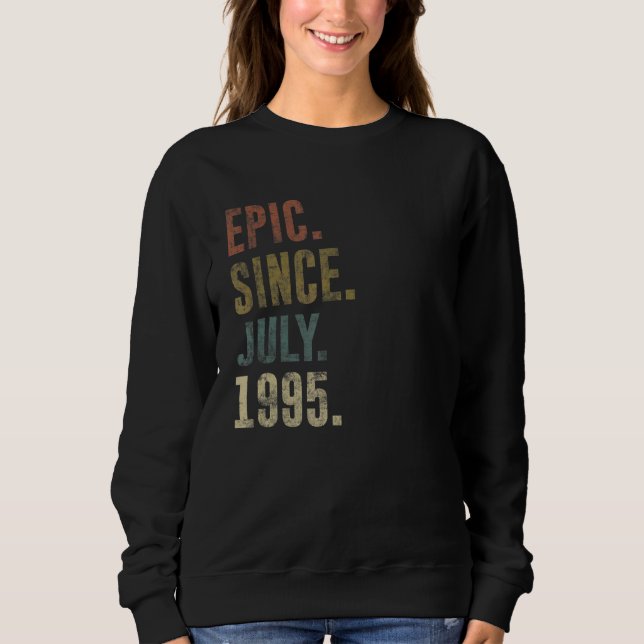 Moletom 27º aniversário da Epic desde julho de 1995 (Frente)