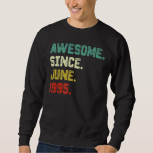 Moletom 27º Aniversário Impressionante Desde Junho De 1995
