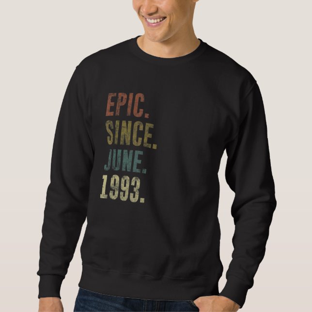 Moletom 29º aniversário da Epic desde junho de 1993 (Frente)