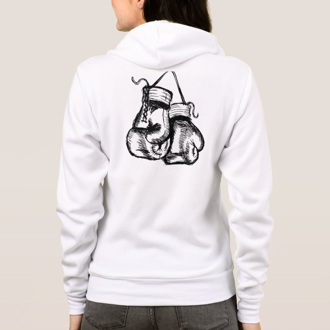 Moletom 2-Sided #Hope4Dayna/cancer da Batida-Para fora - (Verso)