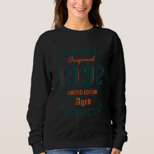 Moletom 31 anos Clássico 1992 Homens Mulheres 31º Aniversá