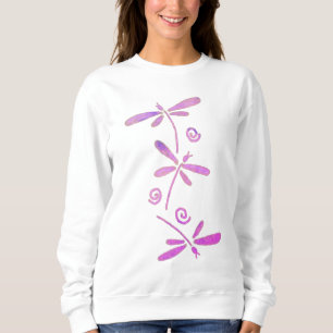 Moletom 3 Dragonflies Abstrato Wearable Art