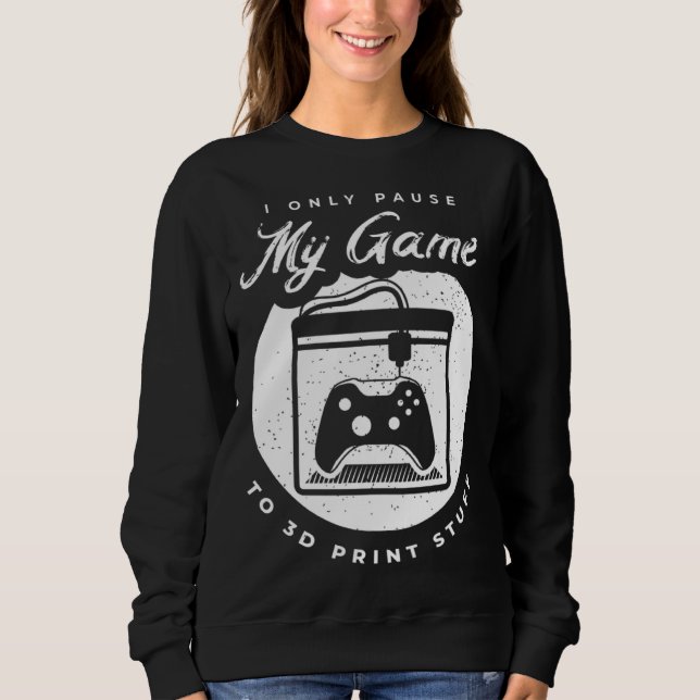 Moletom 3D Printing for a 3D Printer Enthusiast (Frente)