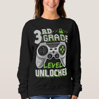 Moletom 3rd Grade Level Unlocked Video Game Back To School