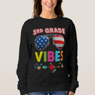 Moletom 3rd Grade Vibes Cool Kid Student Back To School Th