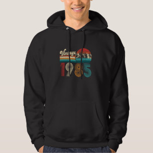 Moletom 40 Anos De Idade Vintage Nascido Em 1985 40º Anive