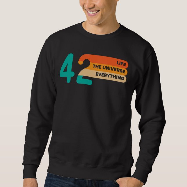 Moletom 42 A Resposta À Vida Do Universo E Tudo (Frente)