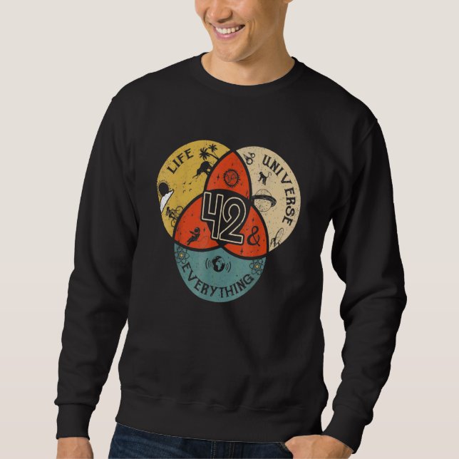 Moletom 42 é a Resposta para a Vida Universo e Tudo (Frente)