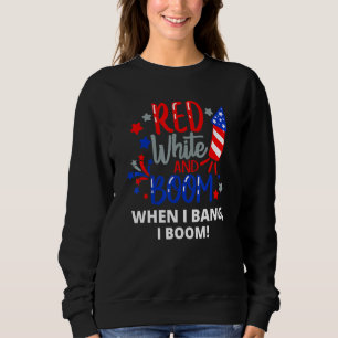 Moletom 4 De Julho, 4 De Julho, Red White E Boom